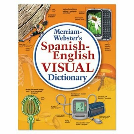 ADVANTUS MerriamWeb, Spanish-English Visual Dictionary, Paperback, 1152 Pages 2925